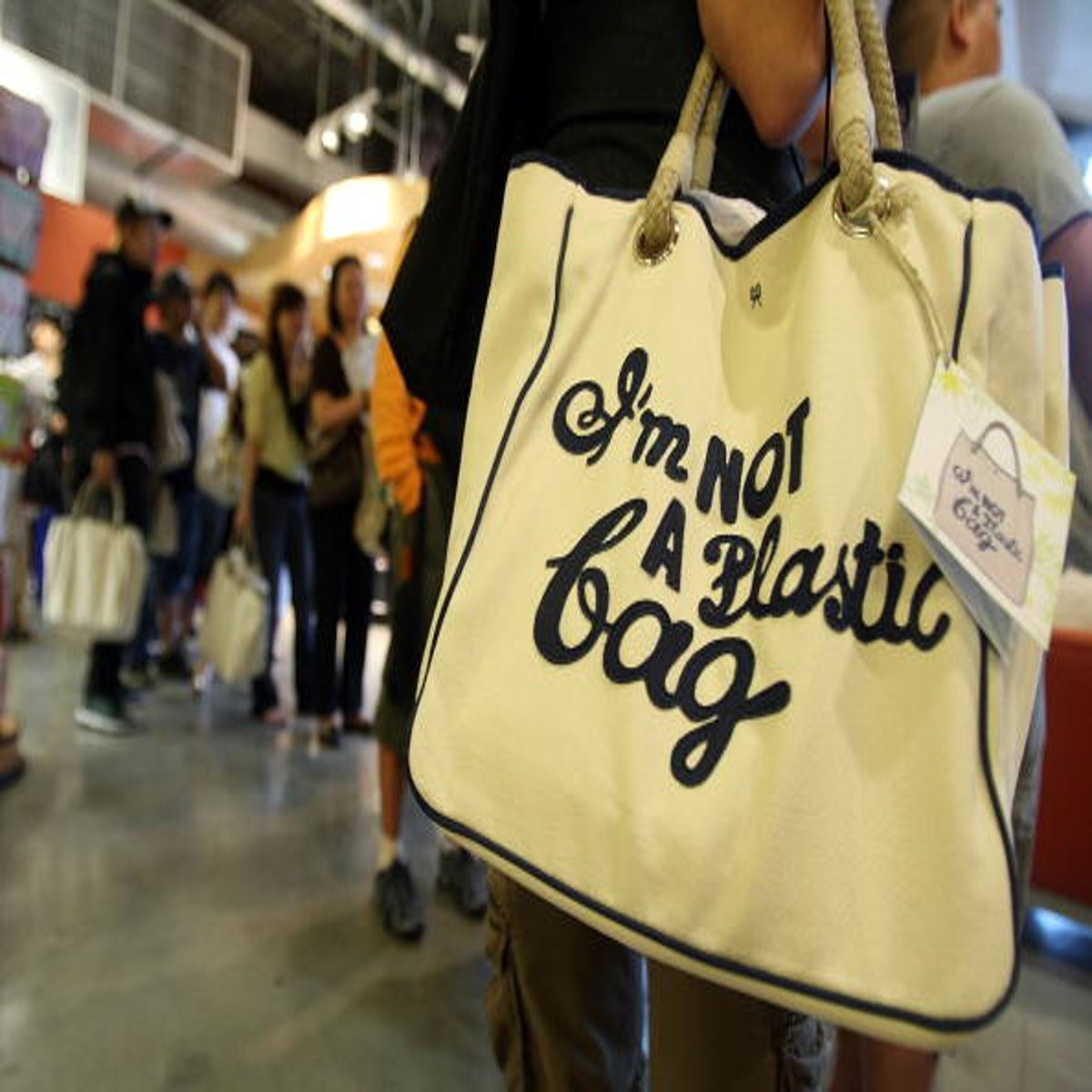 Anya Hindmarch I'm Not A Plastic Bag